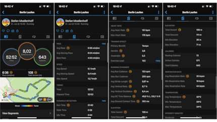 Mit der Garmin Instinct 2 könnt Ihr Euren Laufstil analysieren. / © NextPit