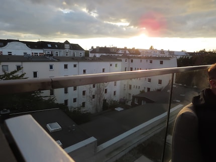 Il tramonto è molto più bello dal vivo.