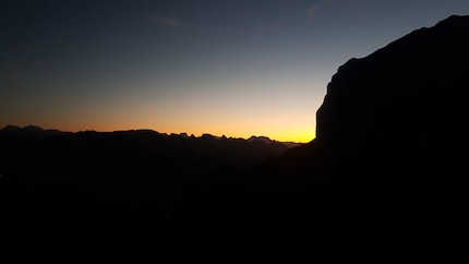 Buona notte: adesso andiamo a dormire.