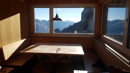 Questa è la vista dalla nostra camera.