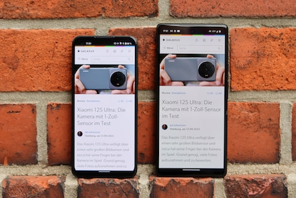 Asus Zenfone 9 compared against the Pixel 6 with its 6.4-inch display.
