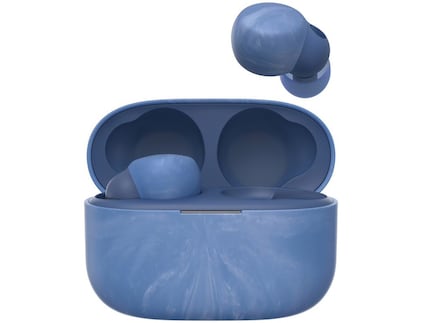 The new model comes in blue and with marble patterns