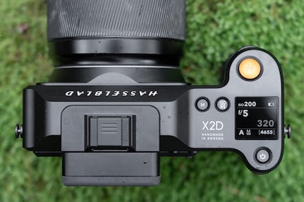 The new top-of-the-range screen shows the most important shot parameters.