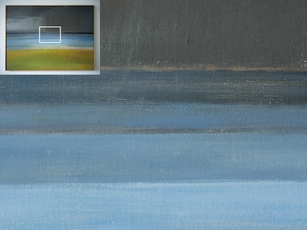 100-megapixel resolution capacity paired with Hasselblad’s excellent lenses is enormous. In 100% view of the oil painting photo, you can count the individual fibres.