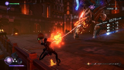 There's a lot going on on the battlefields in «Bayonetta 3». 