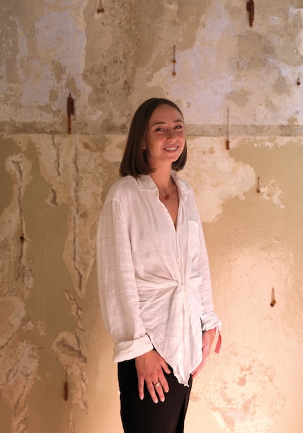 Gestaltet gerne Dinge mit einem Augenzwinkern: Nino von Studio Terre.