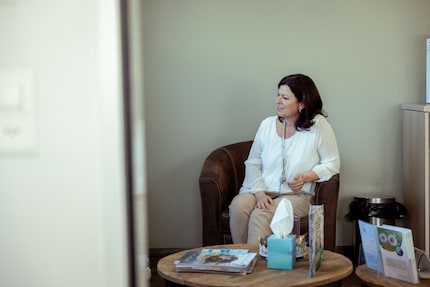 Esther Sager lavora qui da 22 anni.