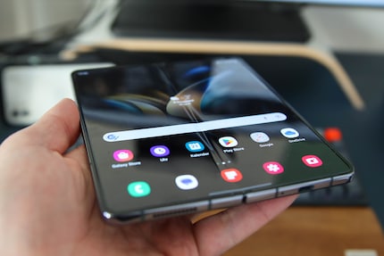 La piega al centro del display del Galaxy Z Fold 4 mi infastidisce.