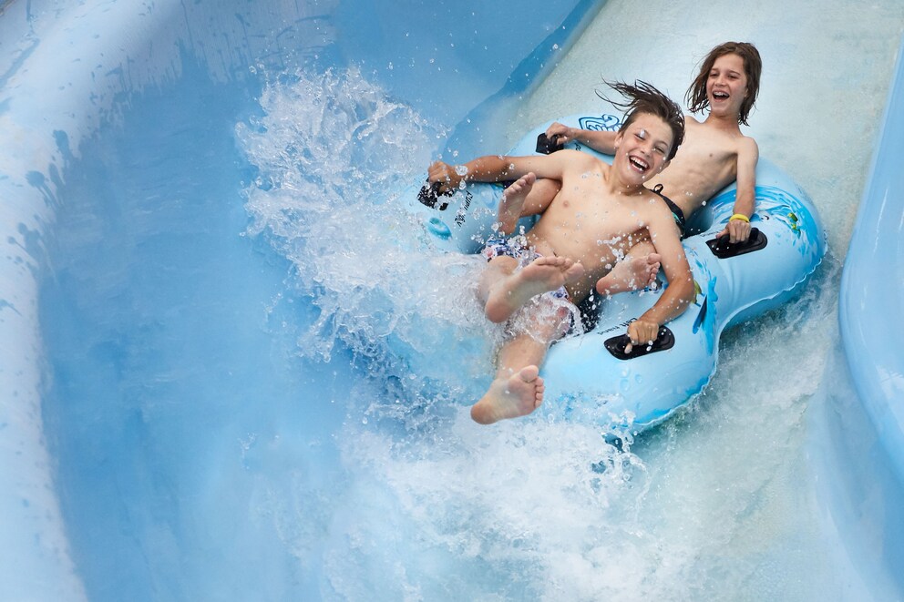 Sliding down on a two-person float could be so much fun – if not for ...