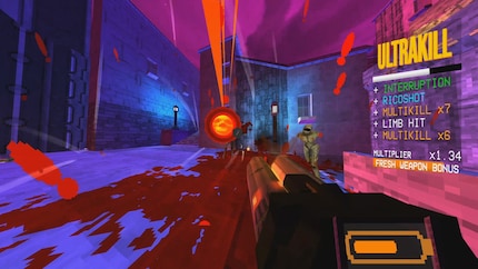 «Ultrakill» è uno sparatutto nello stile di «Quake 3 Arena».