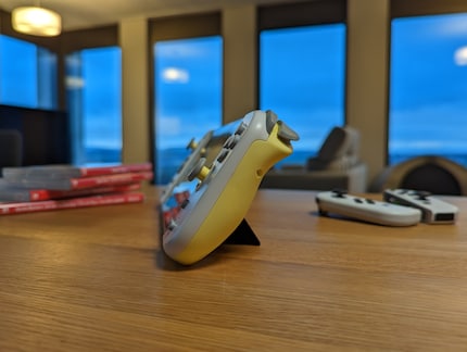 Il piccolo rigonfiamento sul retro ha un grande impatto sulla facilità d'uso.