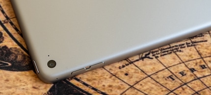 In cambio, l'iPad è ancora in condizioni immacolate su tutti i lati.