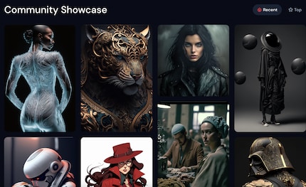 There are plenty of AI artworks worth seeing on the Midjourney platform.