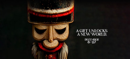 The poster for the San Francisco Ballet’s performance of The Nutcracker.