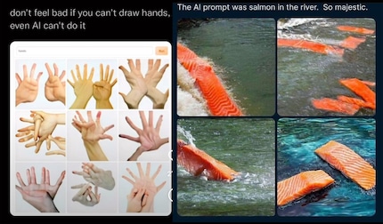 AI-generated images have obvious weaknesses.