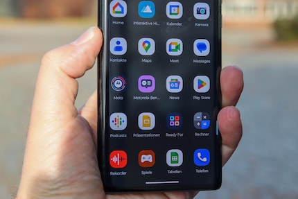 Le applicazioni preinstallate da Motorola nella panoramica delle app.