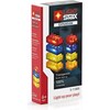 Stax Expansion  transp. red/orange/yellow/blue (Lego Kompatibel)