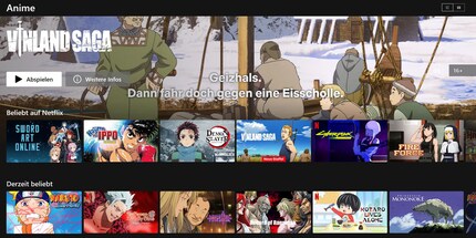 Dopo aver cliccato sul collegamento ipertestuale di Anime: ora posso cercare i contenuti Anime molto meglio di prima.