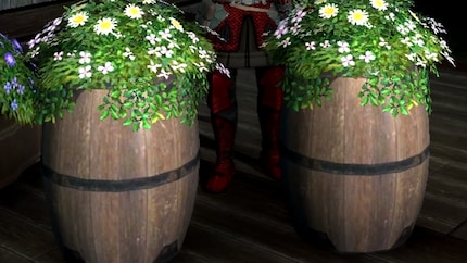 Per programmare singoli vasi di fiori si usavano fino a 1000 poligoni e 150 linee di codice degli shader, con un dispendio di risorse simile a quello di interi personaggi del gioco.
