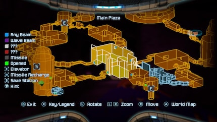 La mini mappa 3D è uno strumento importante per esplorare il pianeta.