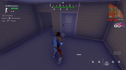 Alcuni spazi interni avevano persino texture segnaposto.
