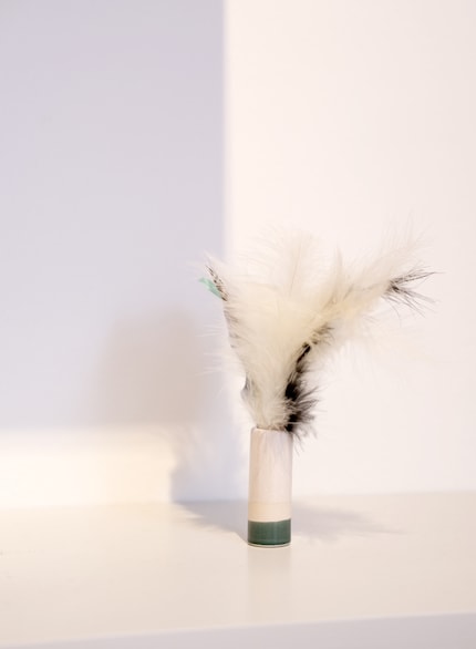 Feathers enable the finest touches, which can create a pleasant feeling.