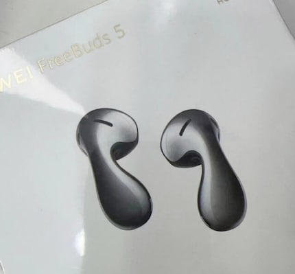 The leaked buds with an unusual design.
