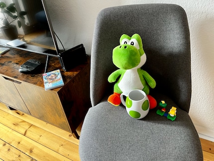 Il mio merch Nintendo attualmente consiste in un peluche Yoshi, un Lego Yoshi e una tazza Yoshi. Una scimmia in stile Donkey Kong come questa mescolerebbe il branco omogeneo.