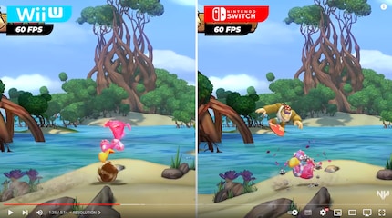 Ad eccezione di una grafica migliorata, non è cambiato molto nell'adattamento per Switch di «Tropical Freeze», uscito originariamente per WiiU.