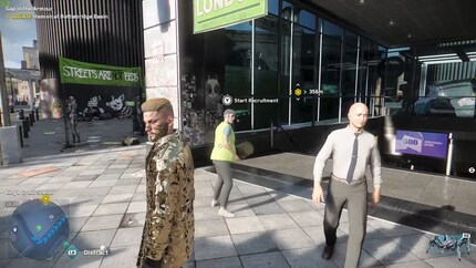 La nuova tecnologia offre ai PNG più opzioni di dialogo. Giochi open-world con molti NPC, come «Watch Dogs Legion».