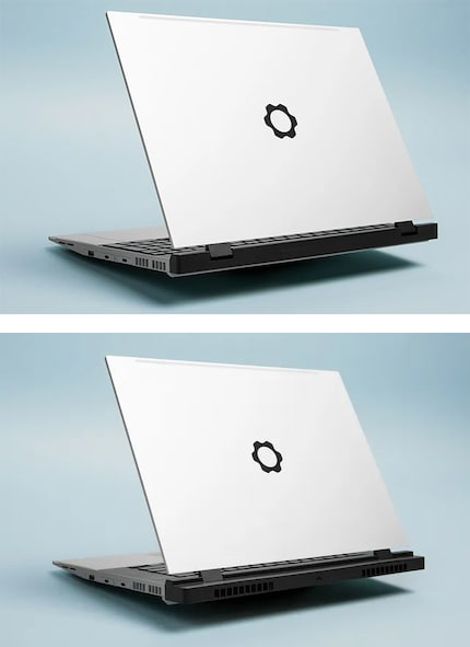 Il Framework Laptop 16 ha un pannello posteriore intercambiabile.