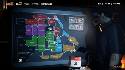 Your goal: Travis Baker needs to take over this map.