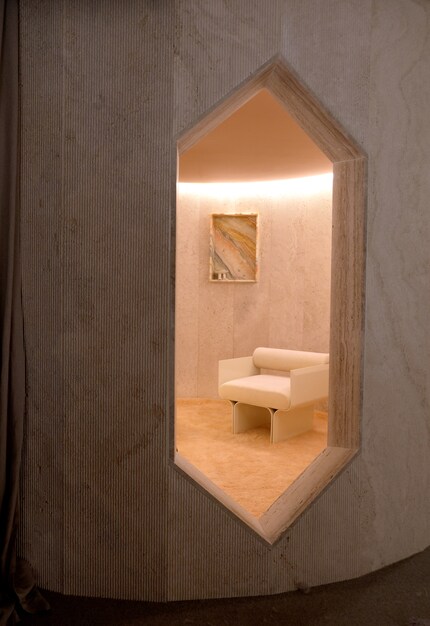 The Campo Base project was just a few metres away from the Fondazione Prada art museum.