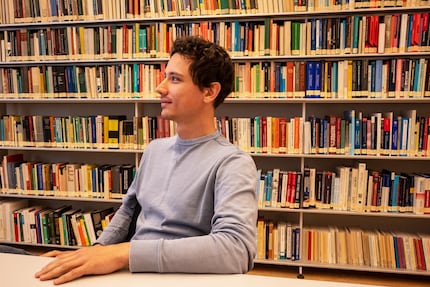 Luca Niederhauser, studente di Master in ingegneria meccanica presso il Politecnico.