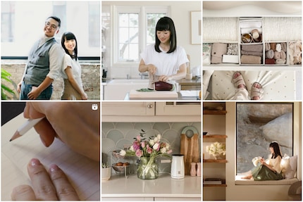 Life in orderliness and pastel tones. Unfortunately, my home never looks like this.