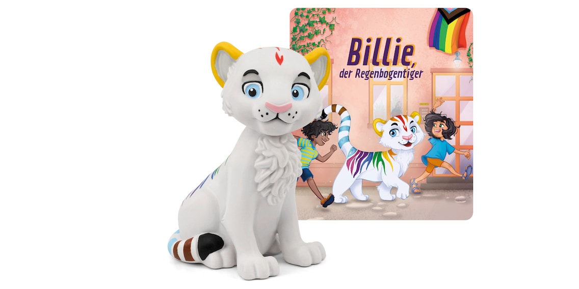 New Tonie for Pride Month: Billie the rainbow tiger