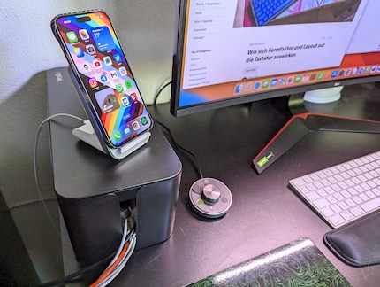 Anche la superficie della scatola può essere sfruttata al meglio, ad esempio per il caricatore wireless.