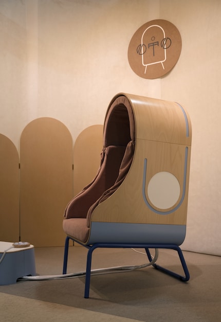 La sedia è stata progettata per soddisfare il bisogno umano di un tocco delicato ....