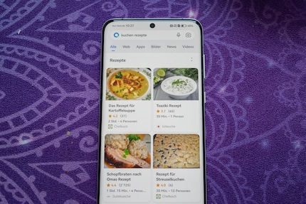 La ricerca web di Huawei, Petal Search, è moderatamente soddisfacente.