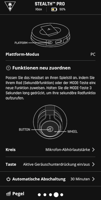 Nell'app per Android e iOS è possibile effettuare le stesse impostazioni del PC.