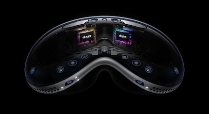 Il Vision Pro ha un intero arsenale di chip, telecamere e sensori al suo interno.