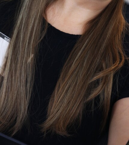 Wet the strands and go over them quickly: I love the result! What my hair will look like when I take more time for it?