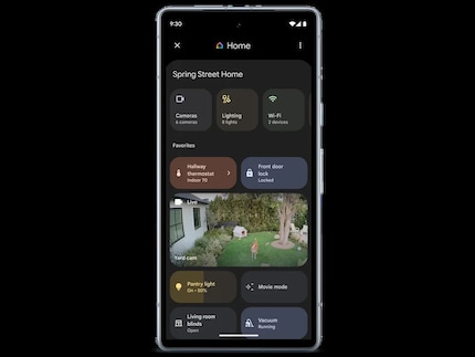 Controllare Smarthome in modo più comodo tramite le impostazioni rapide.