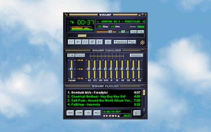 All'epoca Winamp era il mio lettore MP3 preferito.