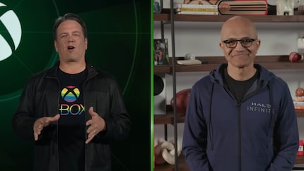 Phil Spencer (a sinistra) e Satya Nadella hanno dovuto testimoniare in tribunale.