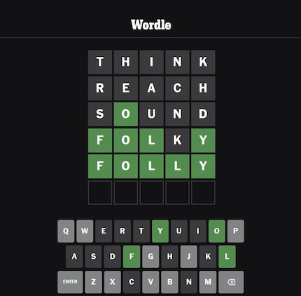 On the way to the solution, you have to solve the daily English wordle of the New York Times, among other things.