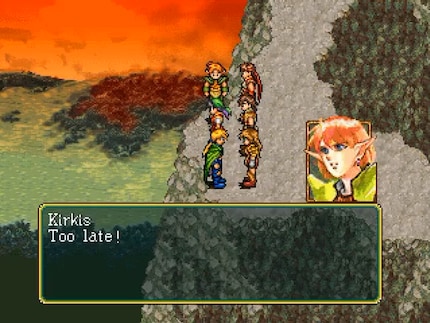 Destroyed villages are part of the war. Suikoden doesn’t sugarcoat anything.