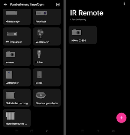 Utilizzo il mio telefono come telecomando.