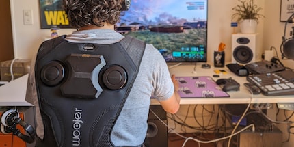 Il gilet dà il meglio di sé nei giochi con un buon sound, come «Battlefield 2042».