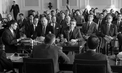 At the time, Oppenheimer achieved greater fame than Albert Einstein, who was still alive.